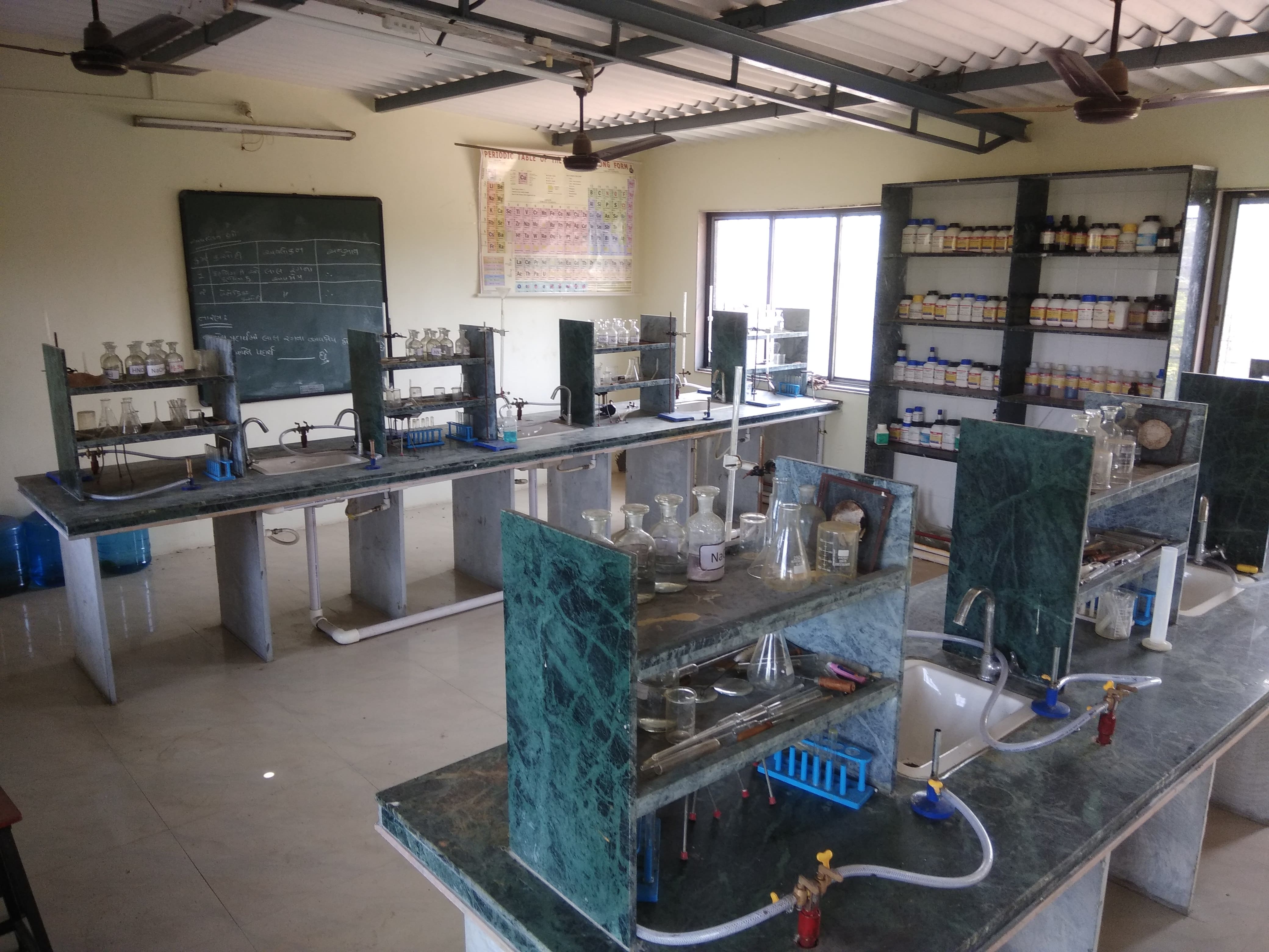 View of one of the Science Lab